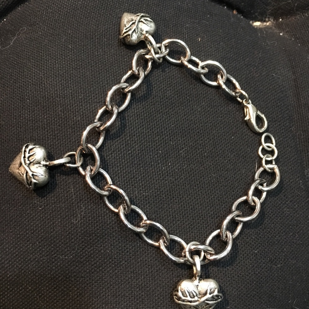 3 heart bracelet - Picture 3 of 5